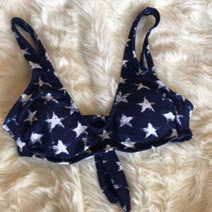 Woman’s Bikini top American Flag